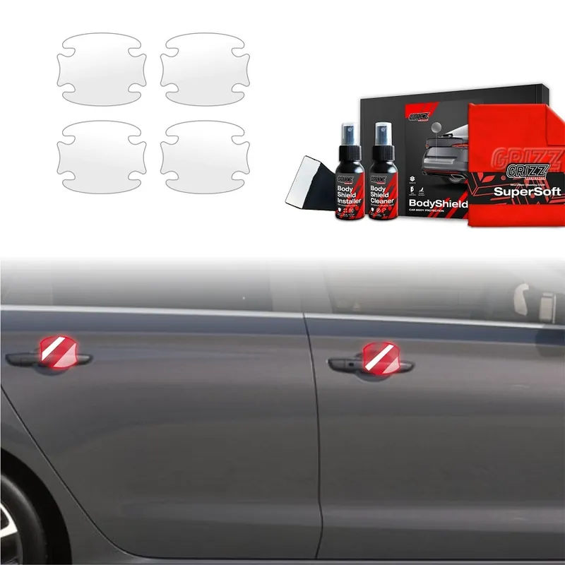Ochranné fólie pod kliky Hyundai i30 III Hatchback Facelift (od roku 2020>) GRIZZ Protector, 4 ks Nejlepší Volba