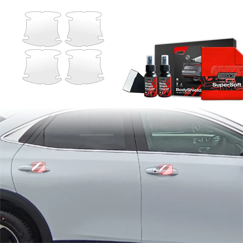 Cenově Výhodný Ochranné fólie pod kliky Kia XCeed (od roku 2022>) GRIZZ Protector, 4 ks