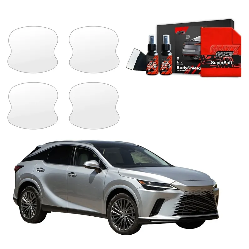 Ochranné fólie pod kliky Lexus RX V (od roku 2022>) GRIZZ Protector, 4 ks Dokud Zásoby Vydrží