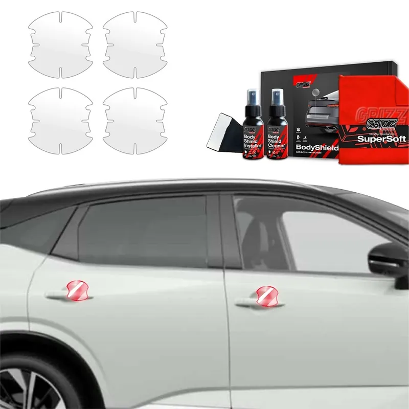 Nejprodávanější Ochranné fólie pod kliky Nissan Qashqai III (2021 - 2024) GRIZZ Protector, 4 ks