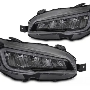 Nejprodávanější SUBARU WRX 2014-2022 - přední LED světla TUBE LIGHT černá
