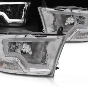 Objednat Nyní DODGE RAM 2009-2018 - přední světla TUBE chromová