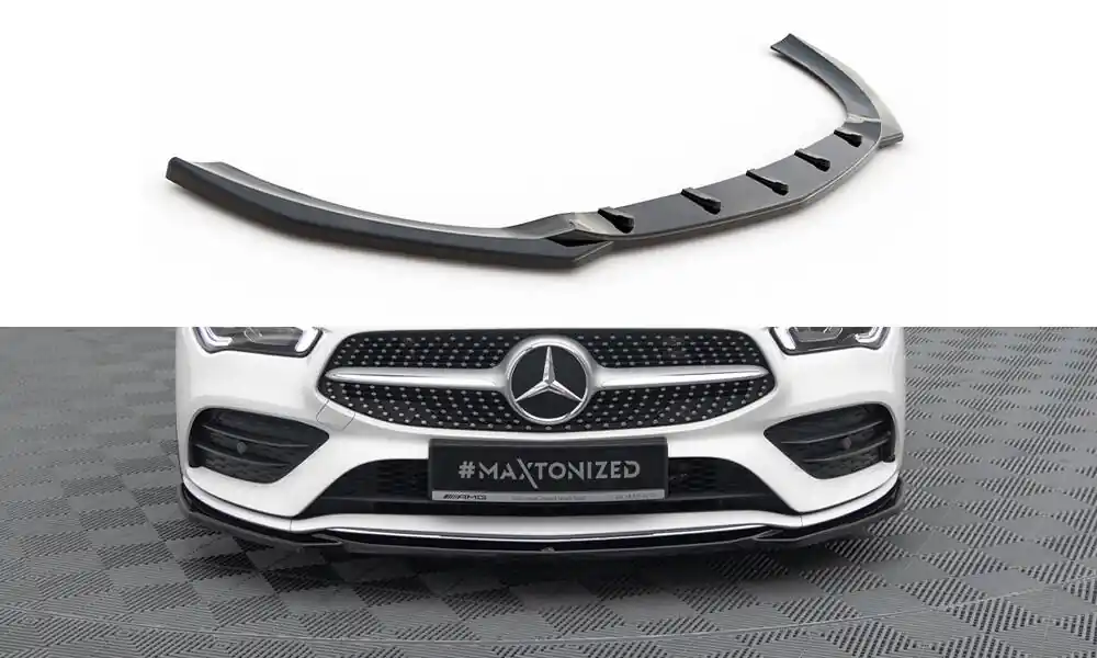 Mercedes CLA C118/X118 AMG-Line, spoiler pod přední nárazník v1, Maxton Design Víkendová Akce
