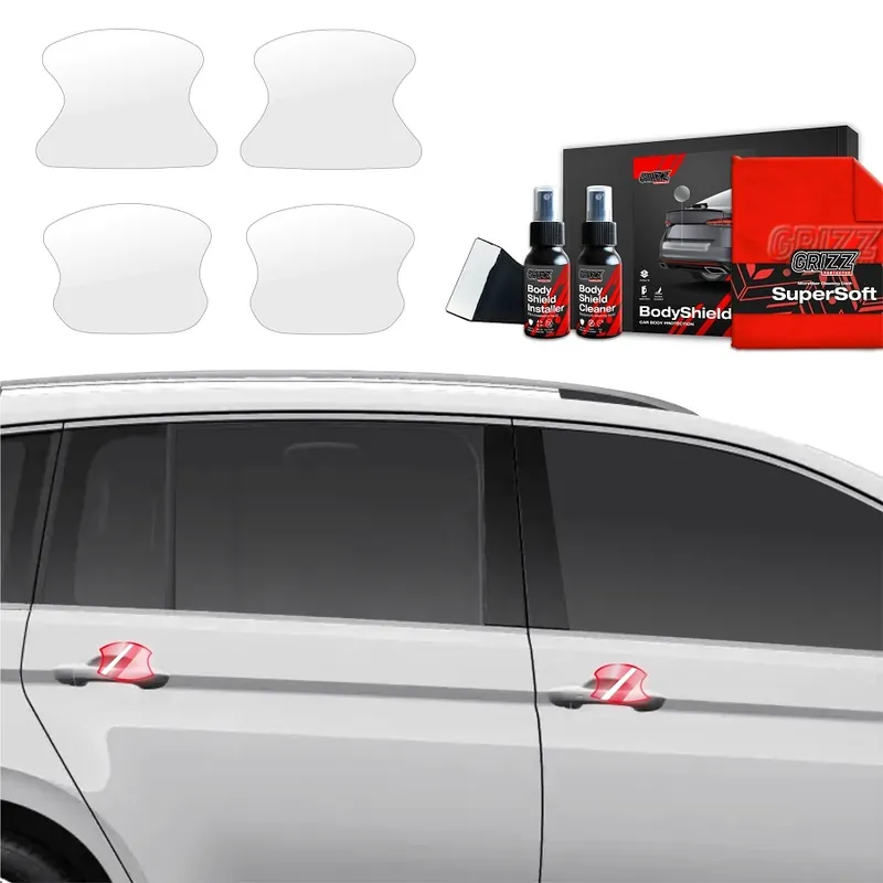 Ochranné fólie pod kliky Volkswagen Touran II (od roku 2024>) GRIZZ Protector, 4 ks Must-Have