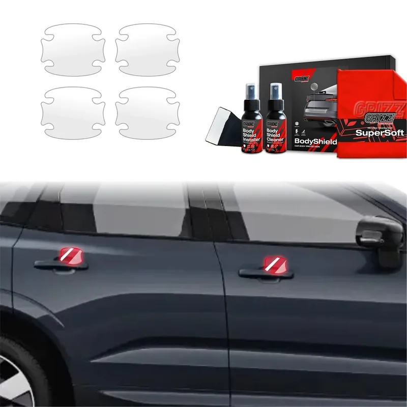 Ochranné fólie pod kliky Volvo XC60 II (od roku 2022>) GRIZZ Protector, 4 ks Omezená Nabídka