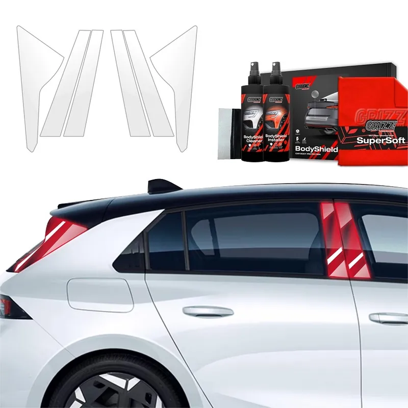 Ochranné fólie na sloupky Opel Astra L (od roku 2022>) GRIZZ Protector, 6 ks Pouze Dnes