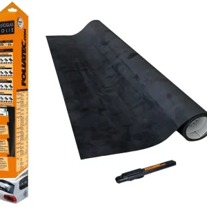 Interiérová semišová fólie FOLIATEC PANTHER WRAP 140x75 cm, černá Nízká Cena