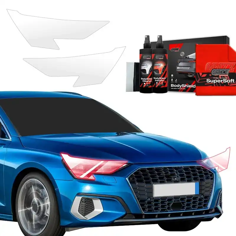 Ochranné fólie na světla Audi A3 Sportback (2020 - 2023) GRIZZ Protector, 2 ks Ihned K Objednání