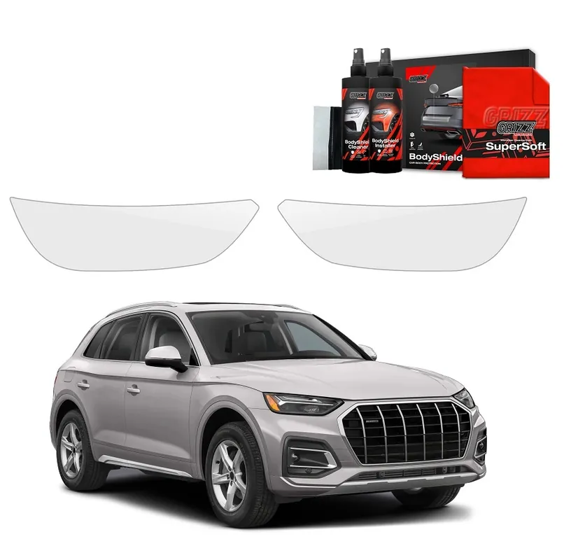 Sezónní Sleva Ochranné fólie na světla Audi Q5 II Facelift (2020 - 2024) GRIZZ Protector, 2 ks