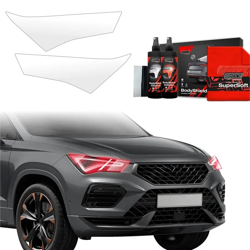 Ochranné fólie na světla Cupra Ateca (od roku 2020>) GRIZZ Protector, 2 ks Ověřený