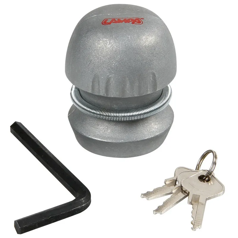 Originální Zámek pro blokování závěsu přívěsu LAMPA pro tažné koule Ø 50 mm