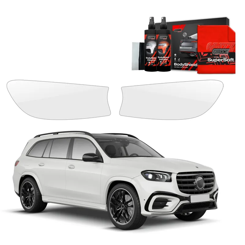 Ochranné fólie na světla Mercedes Benz GLS X167 (od roku 2023>) GRIZZ Protector, 2 ks Nejlepší Volba