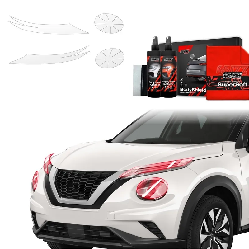 Ochranné fólie na světla Nissan Juke II (od roku 2024>) GRIZZ Protector, 4 ks Ihned K Objednání