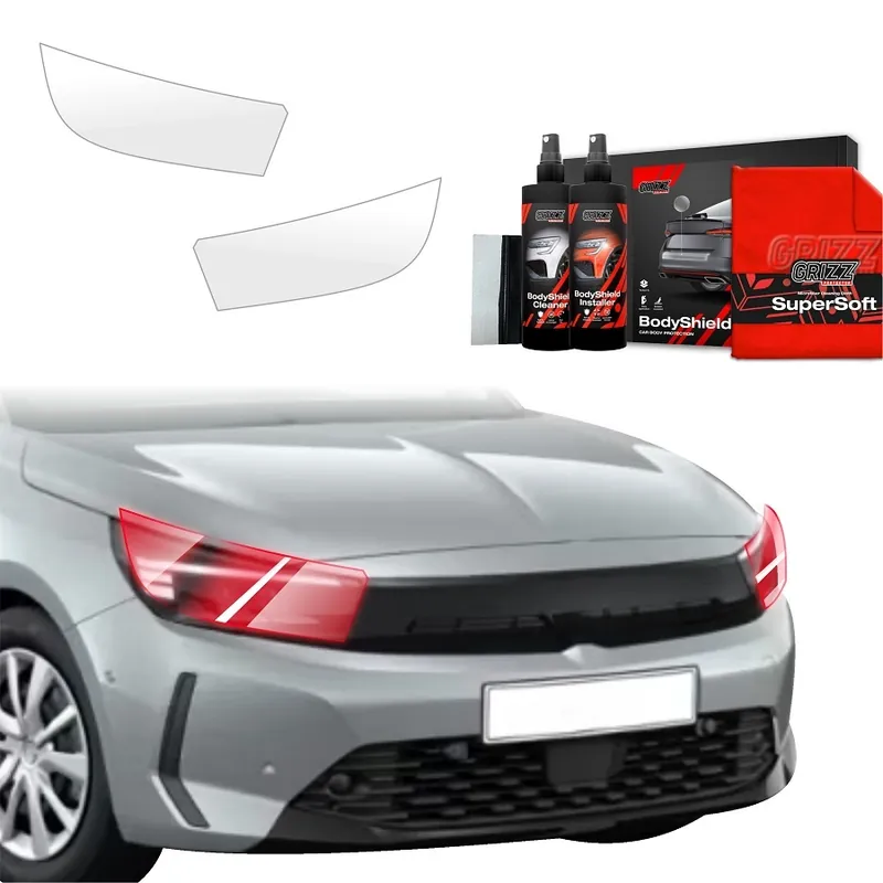 Víkendová Akce Ochranné fólie na světla Opel Corsa F Facelift (od roku 2023>) GRIZZ Protector, 2 ks