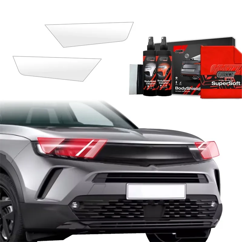 Ochranné fólie na světla Opel Mokka B (od roku 2020>) GRIZZ Protector, 2 ks Tovární Cena