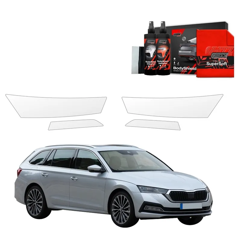 Ochranné fólie na světla Škoda Octavia IV Combi (2020 - 2024) GRIZZ Protector, 4 ks Nejprodávanější