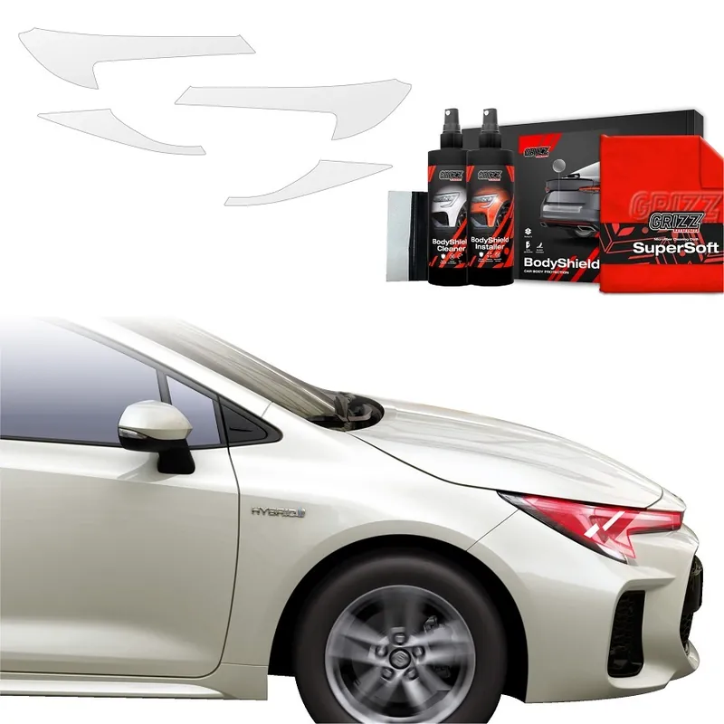 Ochranné fólie na světla Toyota Corolla XII Combi Facelift (od roku 2023>) GRIZZ Protector, 4 ks Nejprodávanější