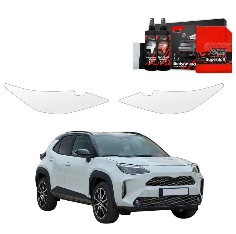 Ochranné fólie na světla Toyota Yaris Cross (od roku 2021>) GRIZZ Protector, 2 ks Levný