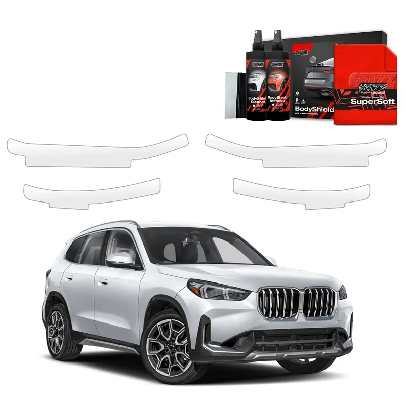 Ochranné fólie na prahy BMW X1 III (od roku 2022>) GRIZZ Protector, 4 ks Ověřený