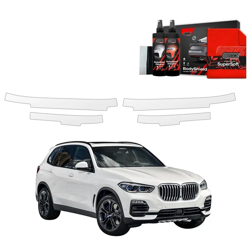 Cenový Hit Ochranné fólie na prahy BMW X5 G05 (2018 - 2023) GRIZZ Protector, 4 ks