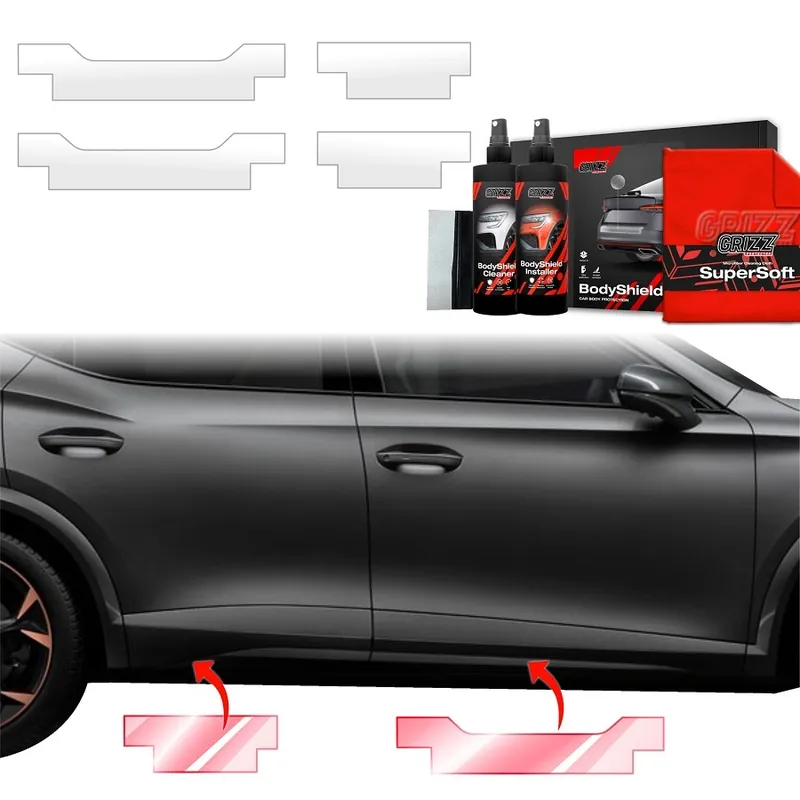 Autentický Ochranné fólie na prahy Cupra Formentor (2020 - 2024) GRIZZ Protector, 4 ks