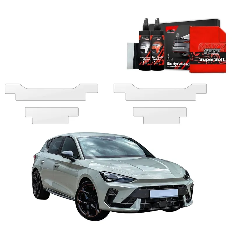 Ochranné fólie na prahy Cupra Leon Hatchback (od roku 2024>) GRIZZ Protector, 4 ks Pouze Dnes