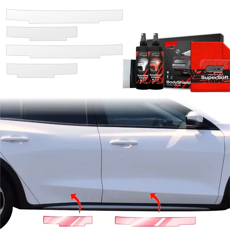 Ochranné fólie na prahy Ford Focus IV Combi Active X (2021 - 2025) GRIZZ Protector, 4 ks Aktuální