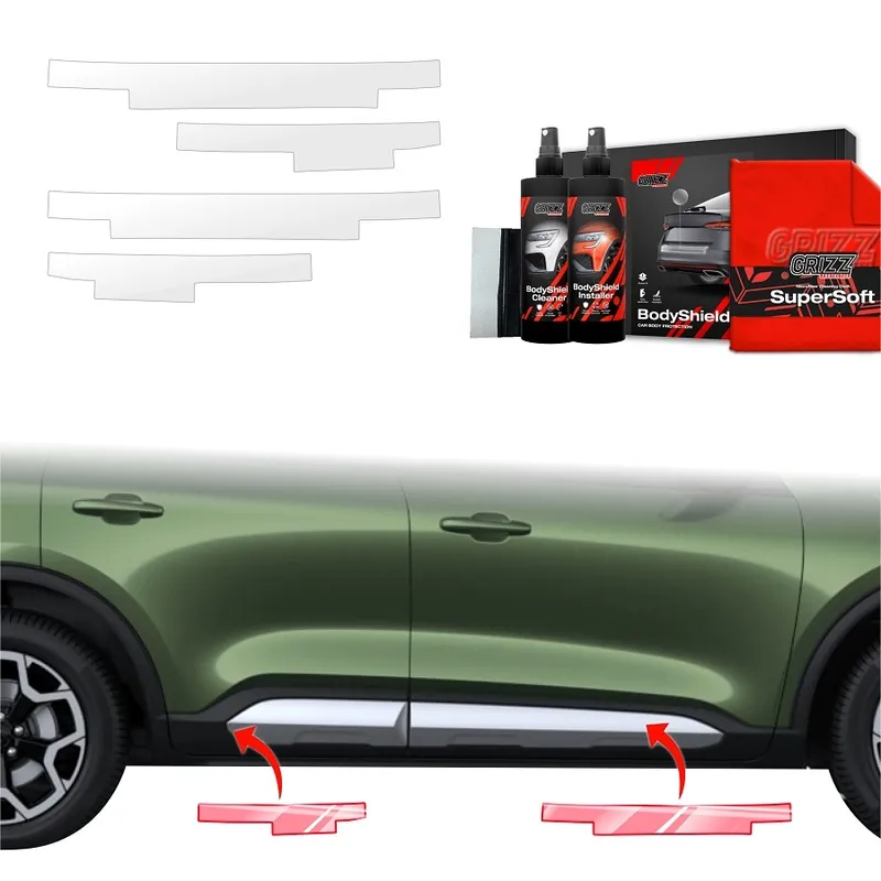 Rychlé Dodání Ochranné fólie na prahy Ford Kuga III Facelift Titanium (od roku 2024>) GRIZZ Protector, 4 ks