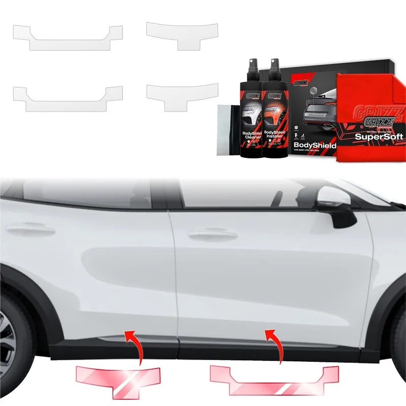 Ochranné fólie na prahy Ford Puma Facelift (od roku 2024>) GRIZZ Protector, 4 ks Hit Sezóny