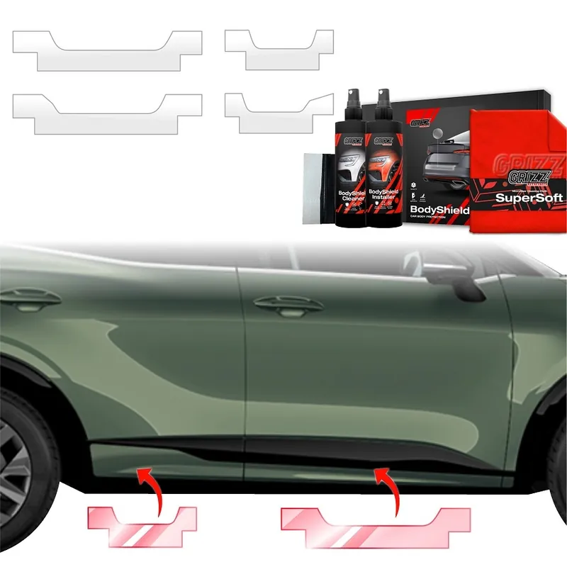 Horká Nabídka Ochranné fólie na prahy Kia Sportage V (od roku 2021>) GRIZZ Protector, 4 ks
