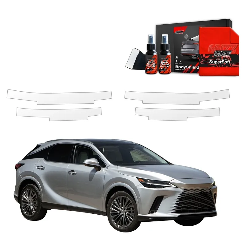 Ochranné fólie na prahy Lexus RX V (od roku 2022>) GRIZZ Protector, 4 ks Víkendová Akce