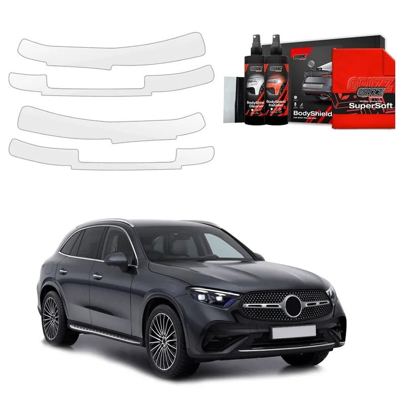 Ochranné fólie na prahy Mercedes Benz GLC II X254 (od roku 2022>) GRIZZ Protector, 4 ks Nejprodávanější