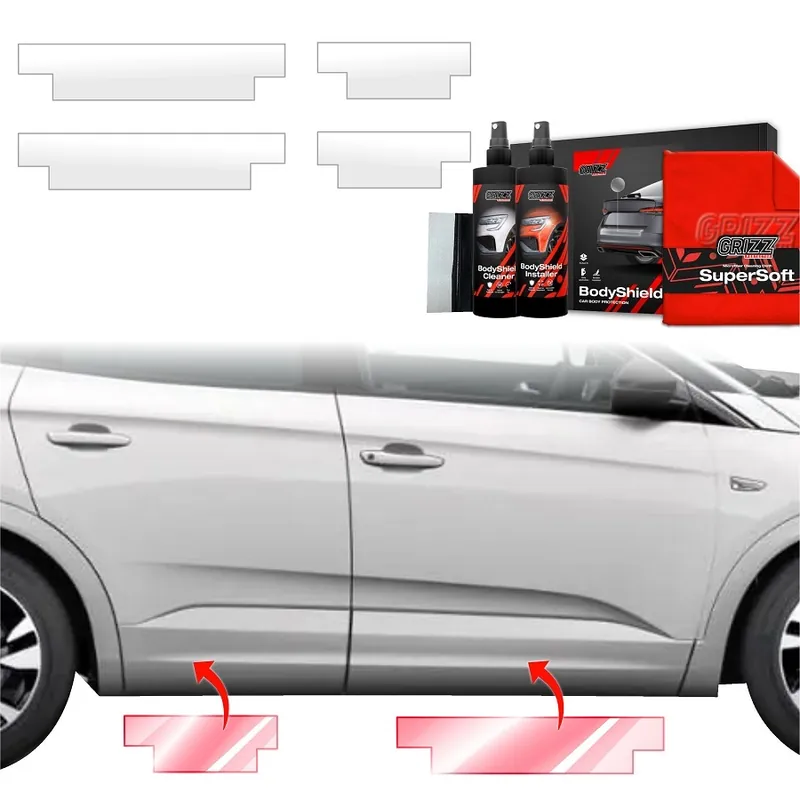 Levný Ochranné fólie na prahy Opel Grandland Facelift (2021 - 2024) GRIZZ Protector, 4 ks