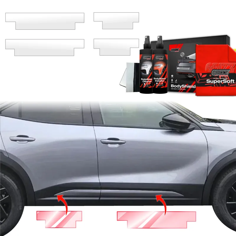 Ochranné fólie na prahy Opel Mokka B (od roku 2020>) GRIZZ Protector, 4 ks Nejprodávanější