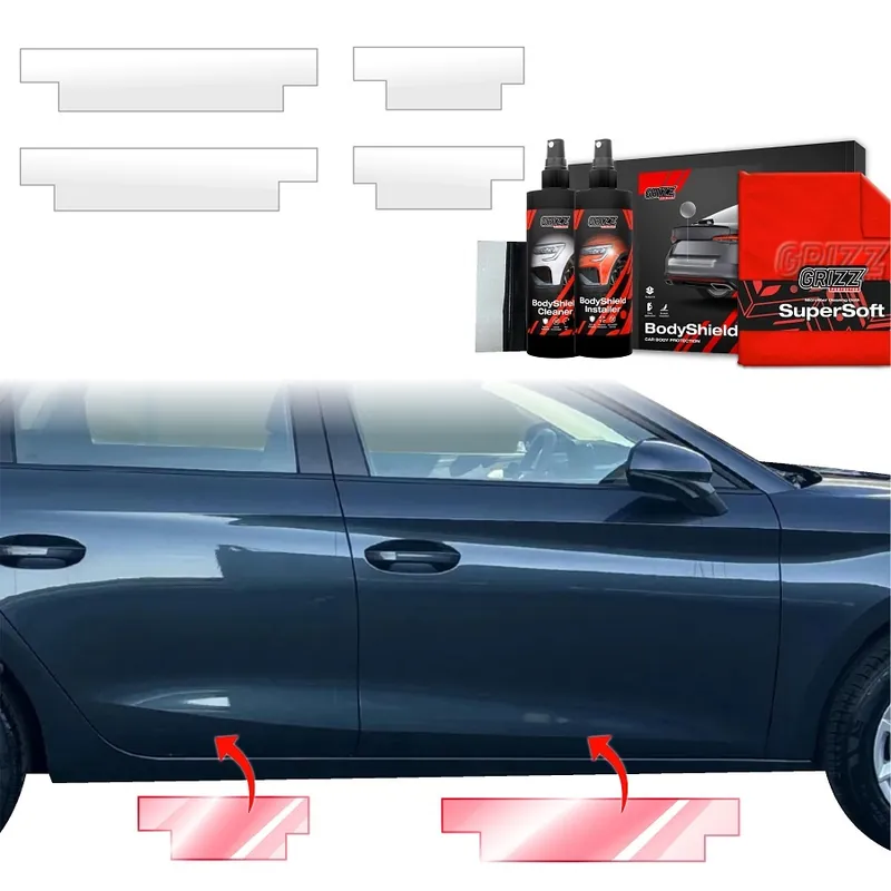 Nakupujte Hned Ochranné fólie na prahy Seat Leon IV Facelift (od roku 2024>) GRIZZ Protector, 4 ks