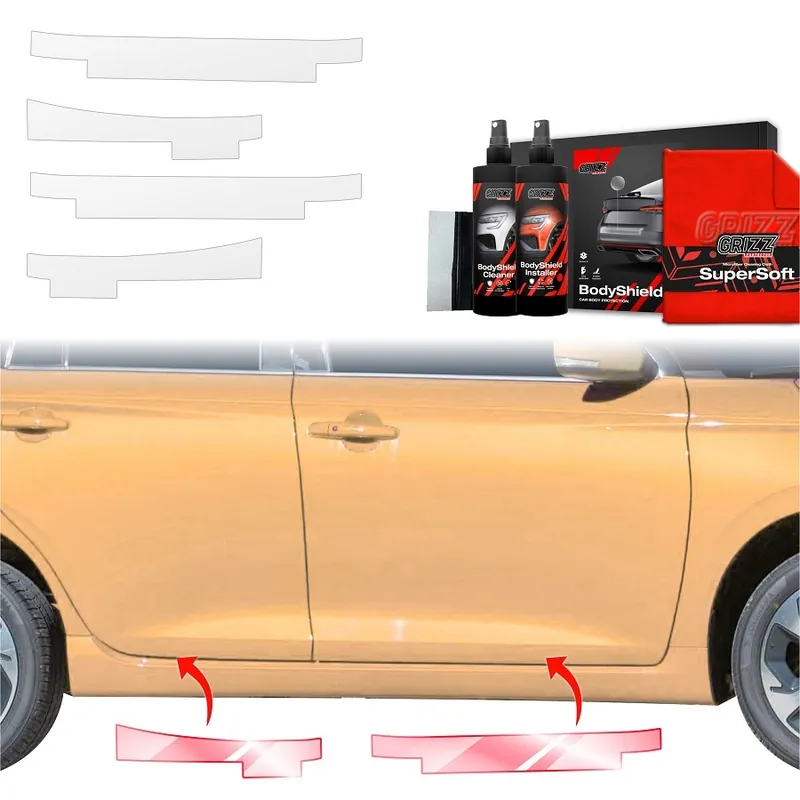 Ochranné fólie na prahy Suzuki Swift IV (od roku 2024>) GRIZZ Protector, 4 ks Ověřený