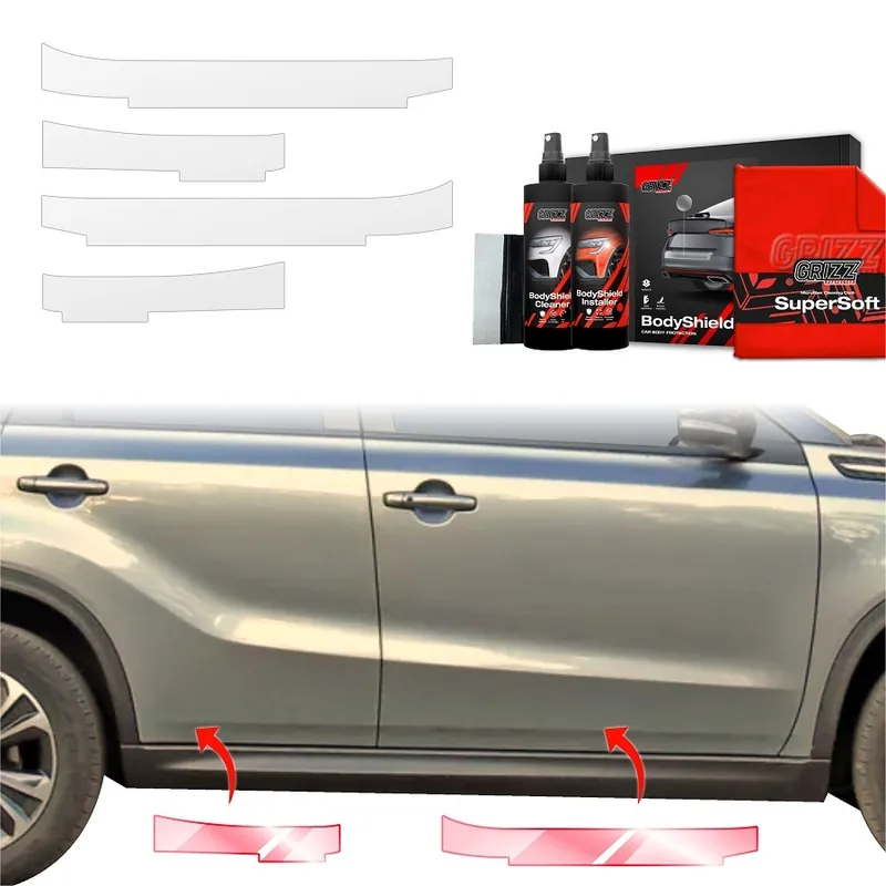 Ochranné fólie na prahy Suzuki Vitara II Facelift (od roku 2024>) GRIZZ Protector, 4 ks Akční Cena