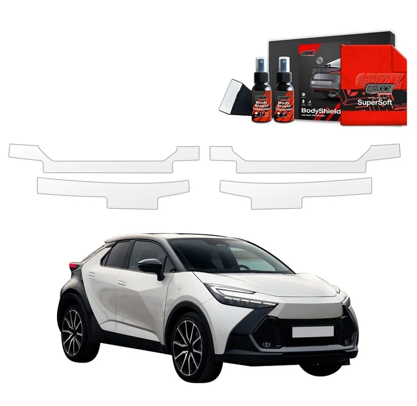 Nejprodávanější Ochranné fólie na prahy Toyota C-HR II (od roku 2023>) GRIZZ Protector, 4 ks