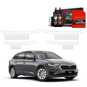 Ochranné fólie na prahy Škoda Scala (od roku 2023>) GRIZZ Protector, 4 ks Nejlepší Volba