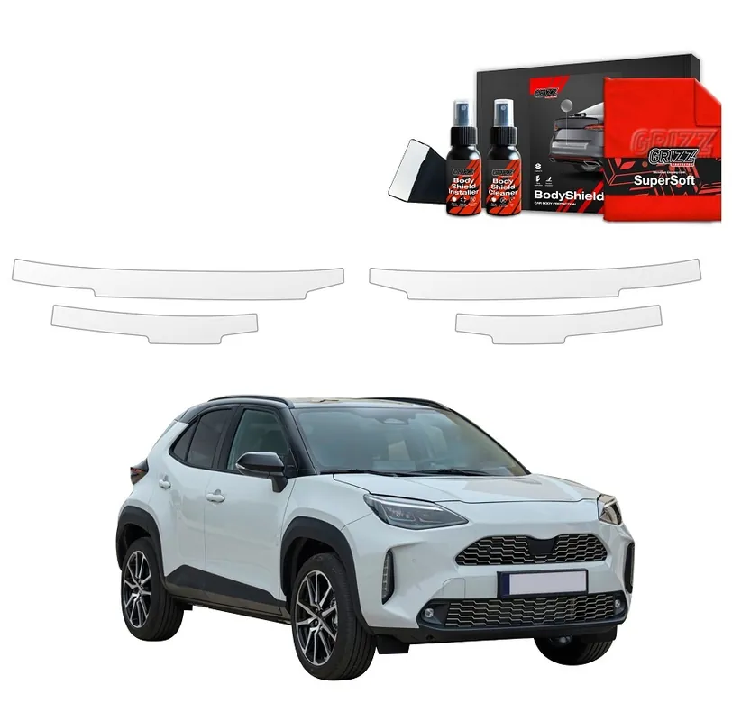 Ochranné fólie na prahy Toyota Yaris Cross (od roku 2021>) GRIZZ Protector, 4 ks Zlevněný