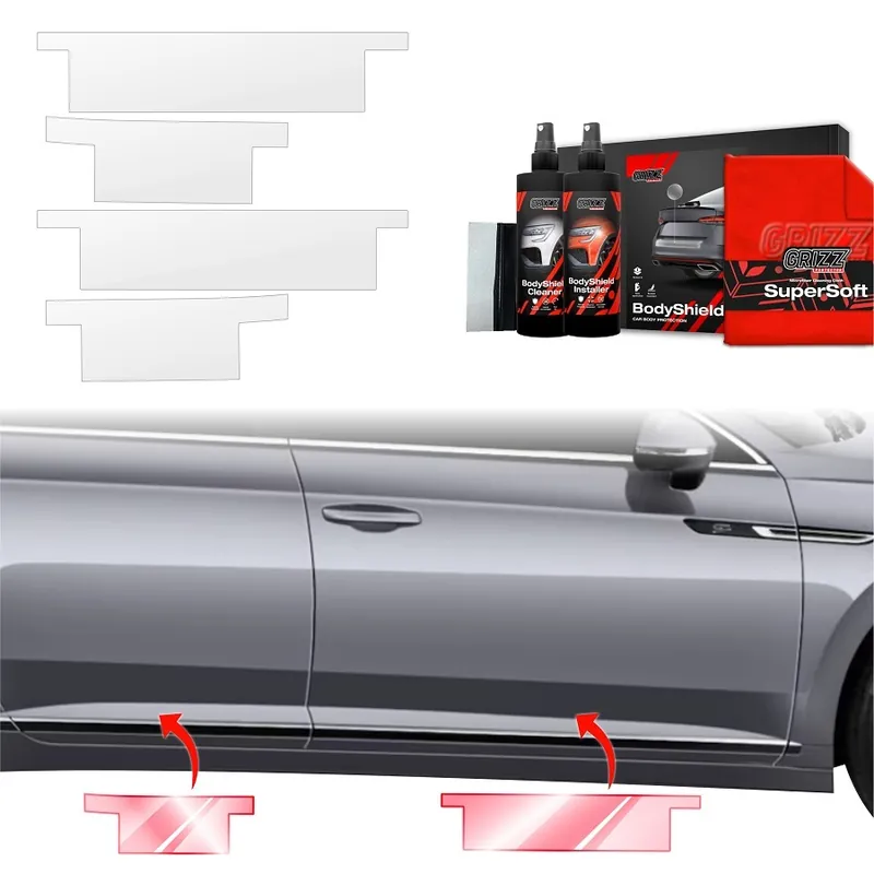 Ochranné fólie na prahy Volkswagen Arteon (2024 - 2025) GRIZZ Protector, 4 ks Rychlé Dodání