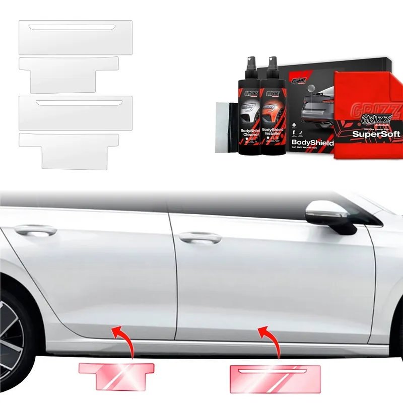 Ochranné fólie na prahy Volkswagen Golf VIII Hatchback (od roku 2024>) GRIZZ Protector, 4 ks Nakupujte Hned