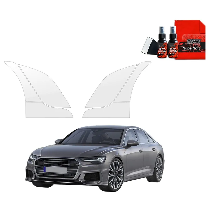 Ochranné fólie podblatníků Audi A6 Sedan (2018 - 2023) GRIZZ Protector, 6 ks Oblíbený