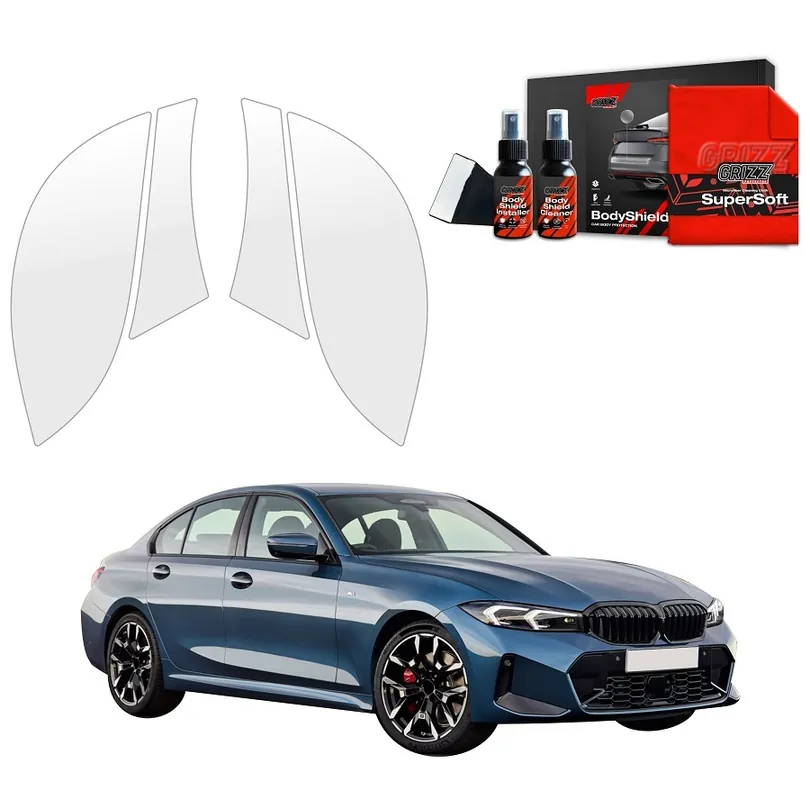 Ochranné fólie podblatníků BMW 3 G20 Sedan (od roku 2024>) GRIZZ Protector, 4 ks Pouze Dnes