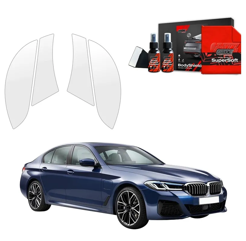 Ochranné fólie podblatníků BMW 5 G30 Sedan (2023) GRIZZ Protector, 4 ks Tovární Cena
