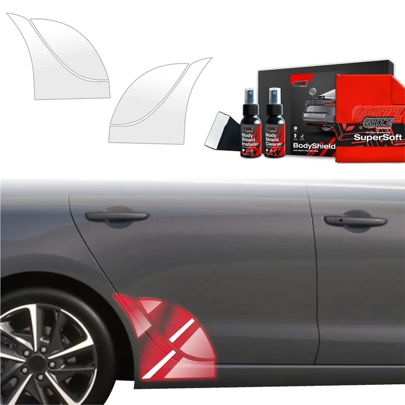 Víkendová Akce Ochranné fólie podblatníků Hyundai i30 III Combi Facelift (od roku 2020>) GRIZZ Protector, 4 ks