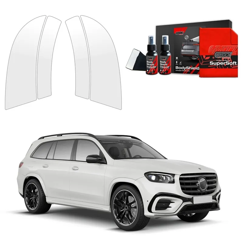 Ochranné fólie podblatníků Mercedes Benz GLS X167 (od roku 2023>) GRIZZ Protector, 4 ks Sezónní Sleva
