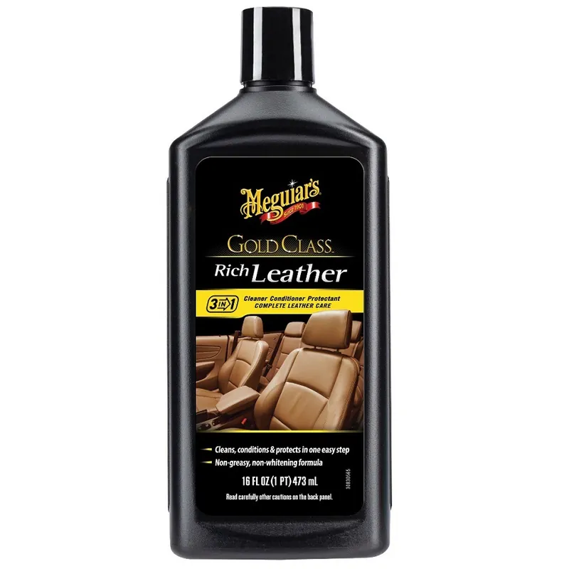 Čistič a kondicionér na přírodní i umělou kůži MEGUIARS Rich Leather 473 ml Hit Sezóny