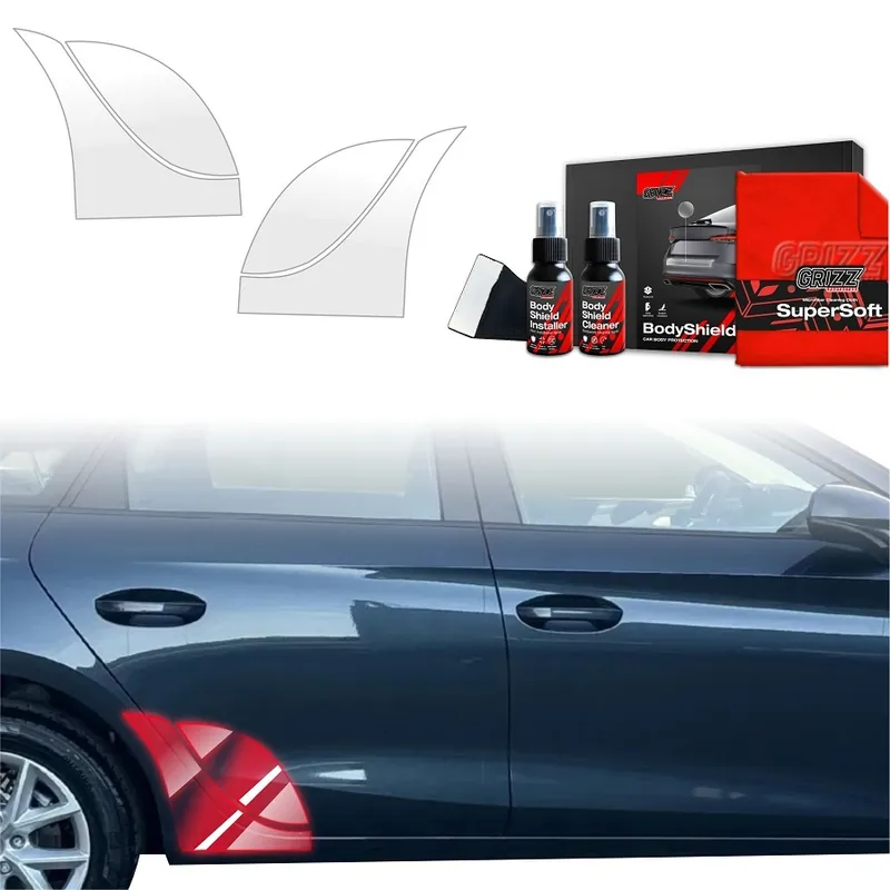Omezená Nabídka Ochranné fólie podblatníků Seat Leon IV Facelift (od roku 2024>) GRIZZ Protector, 4 ks