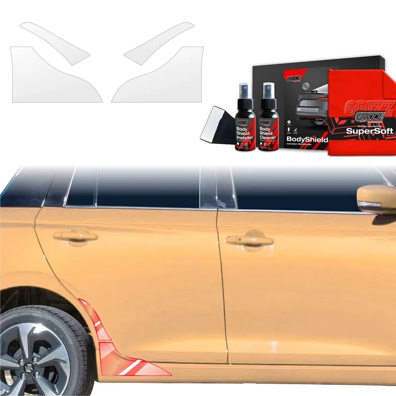 Ochranné fólie podblatníků Suzuki Swift IV (od roku 2024>) GRIZZ Protector, 4 ks Časově Omezené